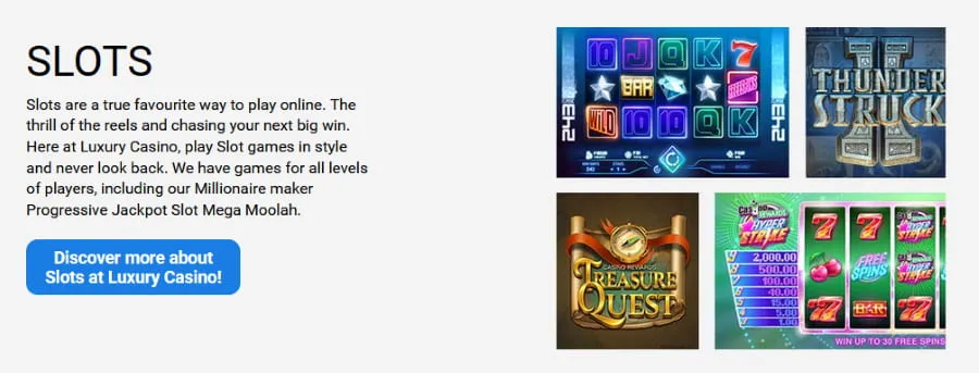 Luxury Casino slots