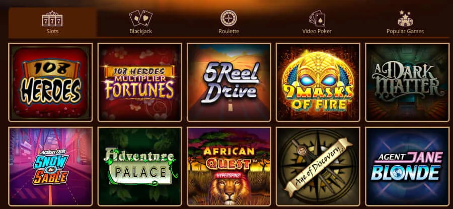 River Belle Casino slots