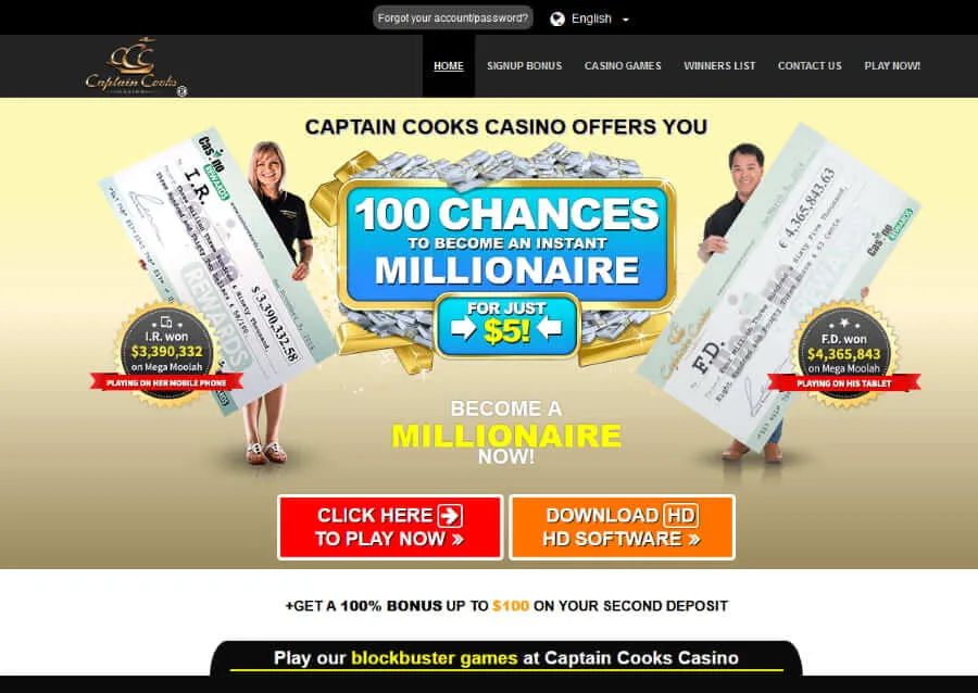 captain cooks casino main-page